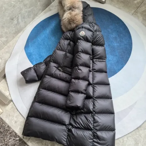 Cheap Moncler Down Feather Coat Long Sleeved For Women #1391825 Replica Wholesale [$294.21 USD] [ITEM#1391825] on Replica Moncler Down Feather Coat