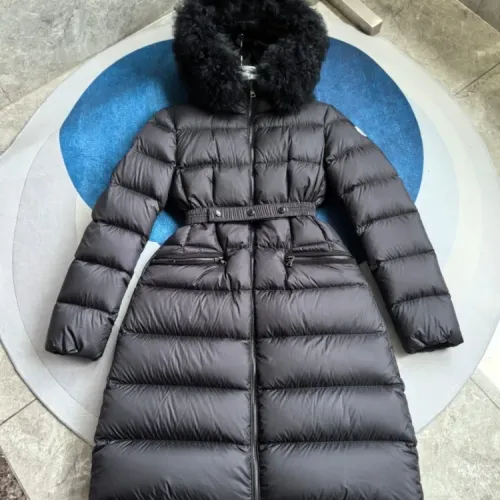 Cheap Moncler Down Feather Coat Long Sleeved For Women #1391826 Replica Wholesale [$294.21 USD] [ITEM#1391826] on Replica Moncler Down Feather Coat