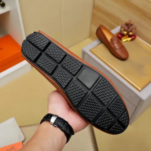 Cheap Hermes Leather Shoes For Men #1391861 Replica Wholesale [$72.00 USD] [ITEM#1391861] on Replica Hermes Leather Shoes