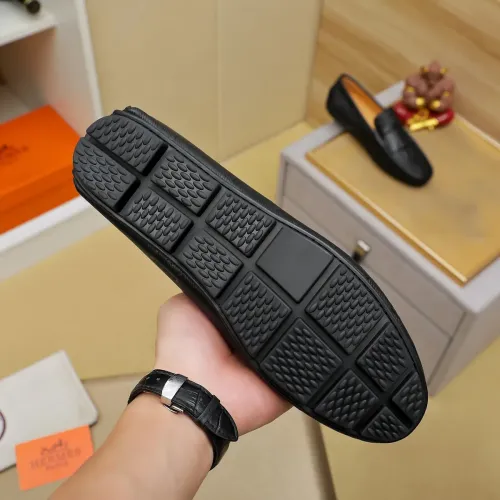 Cheap Hermes Leather Shoes For Men #1391862 Replica Wholesale [$72.00 USD] [ITEM#1391862] on Replica Hermes Leather Shoes