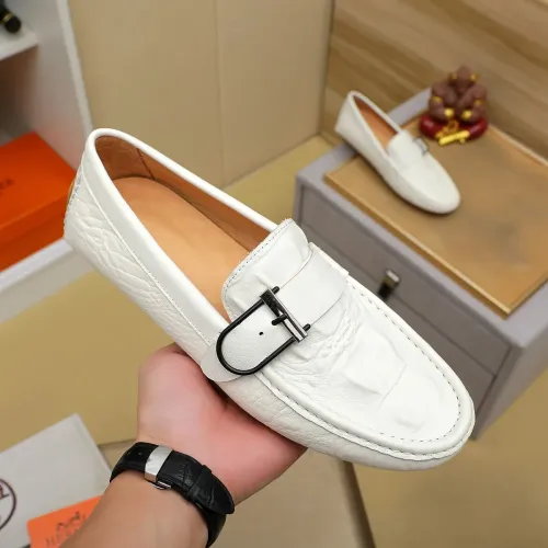 Cheap Hermes Leather Shoes For Men #1391863 Replica Wholesale [$72.00 USD] [ITEM#1391863] on Replica Hermes Leather Shoes