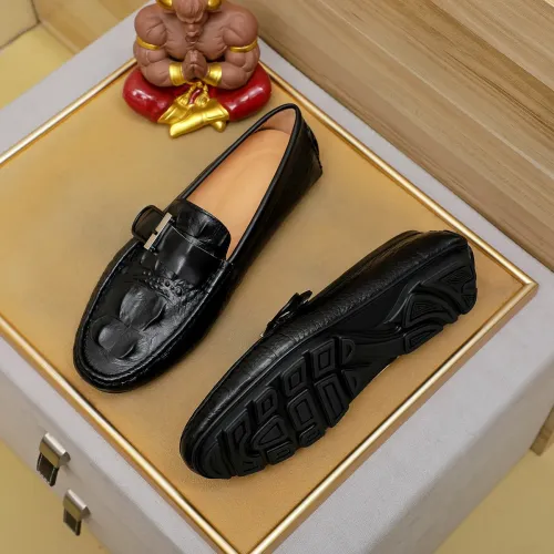 Cheap Hermes Leather Shoes For Men #1391865 Replica Wholesale [$72.00 USD] [ITEM#1391865] on Replica Hermes Leather Shoes