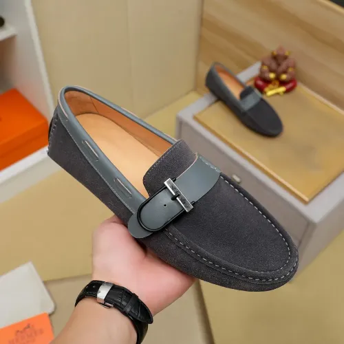 Cheap Hermes Leather Shoes For Men #1391867 Replica Wholesale [$72.00 USD] [ITEM#1391867] on Replica Hermes Leather Shoes