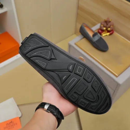 Cheap Hermes Leather Shoes For Men #1391867 Replica Wholesale [$72.00 USD] [ITEM#1391867] on Replica Hermes Leather Shoes
