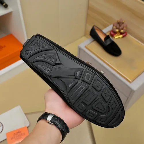 Cheap Hermes Leather Shoes For Men #1391868 Replica Wholesale [$72.00 USD] [ITEM#1391868] on Replica Hermes Leather Shoes