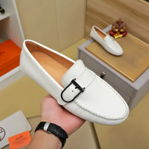 Cheap Hermes Leather Shoes For Men #1391869 Replica Wholesale [$72.00 USD] [ITEM#1391869] on Replica Hermes Leather Shoes