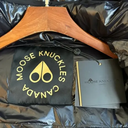 Cheap Moose Knuckles Down Feather Coat Long Sleeved For Men #1391888 Replica Wholesale [$195.00 USD] [ITEM#1391888] on Replica Moose Knuckles Down Feather Coat