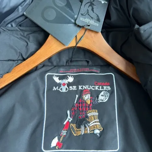 Cheap Moose Knuckles Down Feather Coat Long Sleeved For Men #1391890 Replica Wholesale [$222.00 USD] [ITEM#1391890] on Replica Moose Knuckles Down Feather Coat