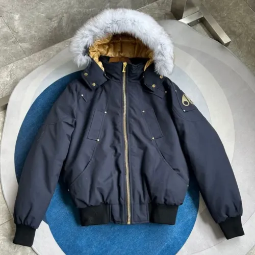 Cheap Moose Knuckles Down Feather Coat Long Sleeved For Men #1391899 Replica Wholesale [$172.00 USD] [ITEM#1391899] on Replica Moose Knuckles Down Feather Coat