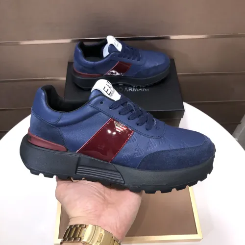 Cheap Armani Casual Shoes For Men #1391917 Replica Wholesale [$96.00 USD] [ITEM#1391917] on Replica Armani Casual Shoes