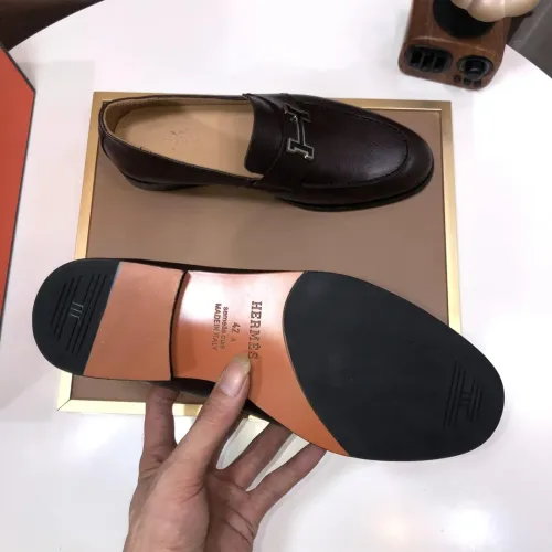Cheap Hermes Leather Shoes For Men #1391925 Replica Wholesale [$98.00 USD] [ITEM#1391925] on Replica Hermes Leather Shoes