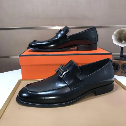 Cheap Hermes Leather Shoes For Men #1391937 Replica Wholesale [$98.00 USD] [ITEM#1391937] on Replica Hermes Leather Shoes