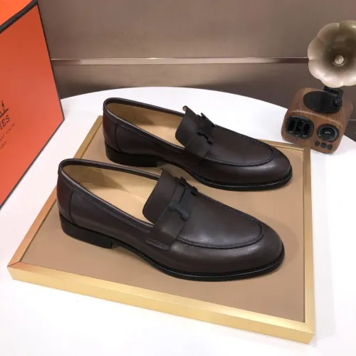 Cheap Hermes Leather Shoes For Men #1391938 Replica Wholesale [$98.00 USD] [ITEM#1391938] on Replica Hermes Leather Shoes