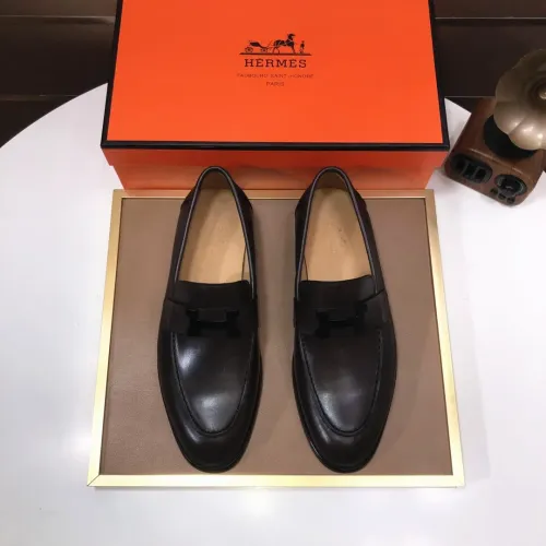 Cheap Hermes Leather Shoes For Men #1391938 Replica Wholesale [$98.00 USD] [ITEM#1391938] on Replica Hermes Leather Shoes