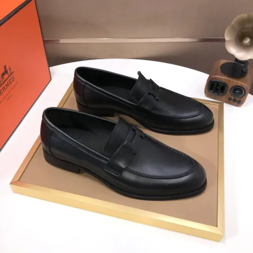 Cheap Hermes Leather Shoes For Men #1391939 Replica Wholesale [$98.00 USD] [ITEM#1391939] on Replica Hermes Leather Shoes