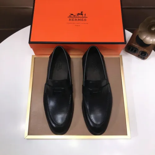 Cheap Hermes Leather Shoes For Men #1391939 Replica Wholesale [$98.00 USD] [ITEM#1391939] on Replica Hermes Leather Shoes