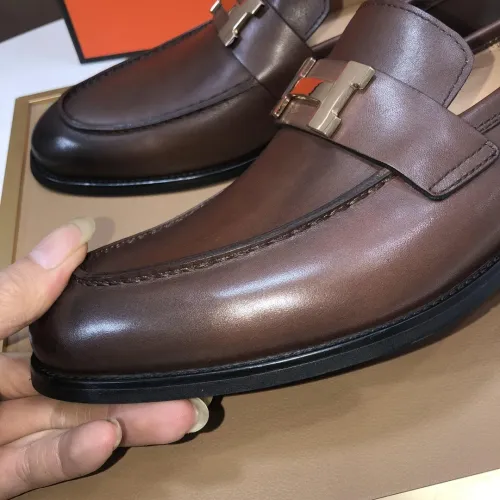Cheap Hermes Leather Shoes For Men #1391949 Replica Wholesale [$98.00 USD] [ITEM#1391949] on Replica Hermes Leather Shoes