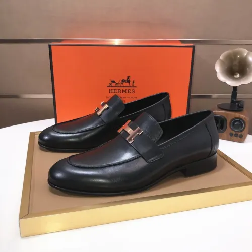 Cheap Hermes Leather Shoes For Men #1391950 Replica Wholesale [$98.00 USD] [ITEM#1391950] on Replica Hermes Leather Shoes