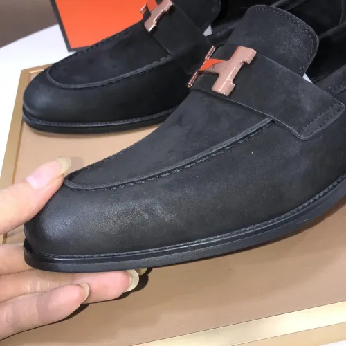 Cheap Hermes Leather Shoes For Men #1391951 Replica Wholesale [$98.00 USD] [ITEM#1391951] on Replica Hermes Leather Shoes