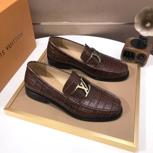 Cheap Louis Vuitton LV Oxfords Shoes For Men #1391954 Replica Wholesale [$98.00 USD] [ITEM#1391954] on Replica Louis Vuitton LV Oxfords Shoes