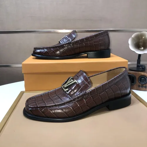 Cheap Louis Vuitton LV Oxfords Shoes For Men #1391954 Replica Wholesale [$98.00 USD] [ITEM#1391954] on Replica Louis Vuitton LV Oxfords Shoes