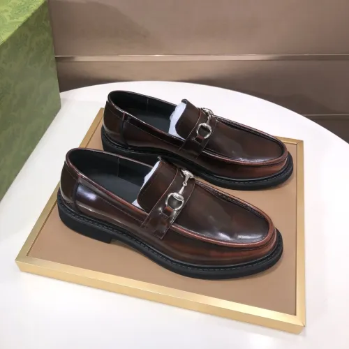 Cheap Gucci Oxfords Shoes For Men #1391958 Replica Wholesale [$100.00 USD] [ITEM#1391958] on Replica Gucci Oxfords Shoes