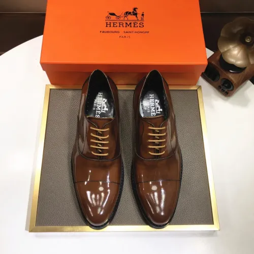 Cheap Hermes Leather Shoes For Men #1391963 Replica Wholesale [$88.00 USD] [ITEM#1391963] on Replica Hermes Leather Shoes