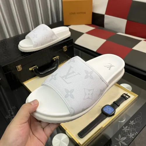Cheap Louis Vuitton Slippers For Men #1392027 Replica Wholesale [$64.00 USD] [ITEM#1392027] on Replica Louis Vuitton Slippers