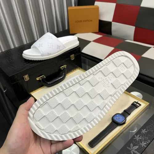Cheap Louis Vuitton Slippers For Men #1392027 Replica Wholesale [$64.00 USD] [ITEM#1392027] on Replica Louis Vuitton Slippers