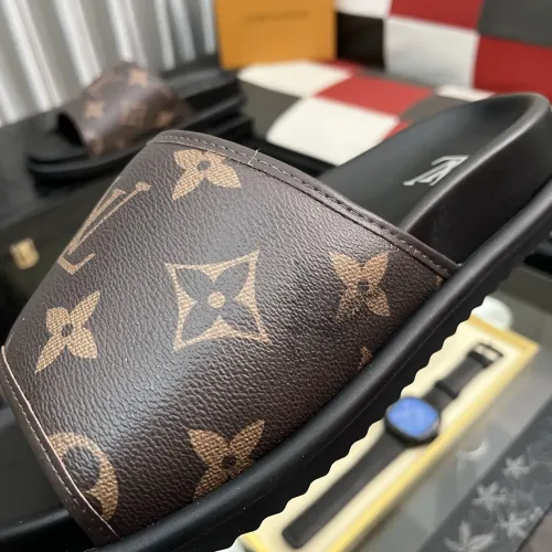 Cheap Louis Vuitton Slippers For Men #1392028 Replica Wholesale [$64.00 USD] [ITEM#1392028] on Replica Louis Vuitton Slippers