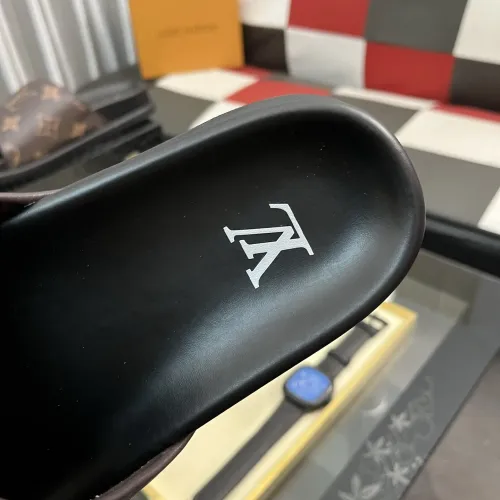 Cheap Louis Vuitton Slippers For Men #1392028 Replica Wholesale [$64.00 USD] [ITEM#1392028] on Replica Louis Vuitton Slippers