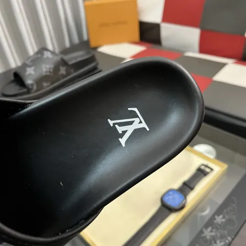 Cheap Louis Vuitton Slippers For Men #1392029 Replica Wholesale [$64.00 USD] [ITEM#1392029] on Replica Louis Vuitton Slippers