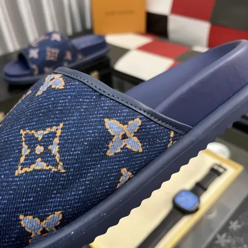 Cheap Louis Vuitton Slippers For Men #1392032 Replica Wholesale [$64.00 USD] [ITEM#1392032] on Replica Louis Vuitton Slippers