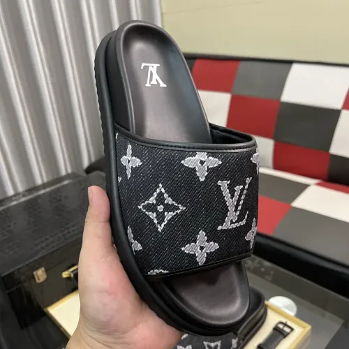 Cheap Louis Vuitton Slippers For Men #1392033 Replica Wholesale [$64.00 USD] [ITEM#1392033] on Replica Louis Vuitton Slippers
