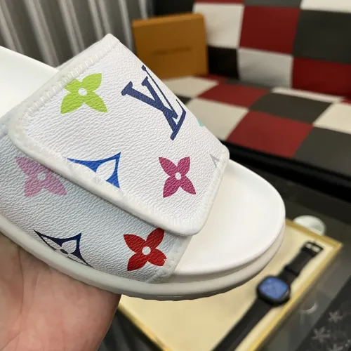 Cheap Louis Vuitton Slippers For Men #1392036 Replica Wholesale [$64.00 USD] [ITEM#1392036] on Replica Louis Vuitton Slippers