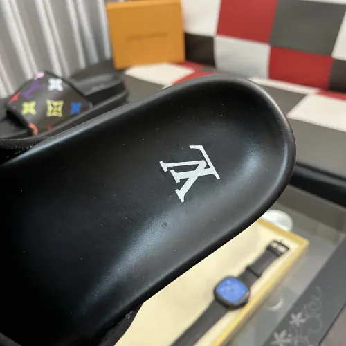 Cheap Louis Vuitton Slippers For Men #1392037 Replica Wholesale [$64.00 USD] [ITEM#1392037] on Replica Louis Vuitton Slippers