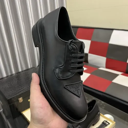 Cheap Prada Leather Shoes For Men #1392042 Replica Wholesale [$115.00 USD] [ITEM#1392042] on Replica Prada Leather Shoes