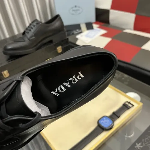 Cheap Prada Leather Shoes For Men #1392042 Replica Wholesale [$115.00 USD] [ITEM#1392042] on Replica Prada Leather Shoes