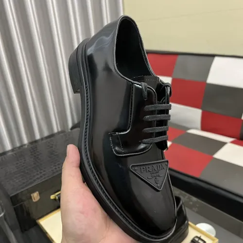 Cheap Prada Leather Shoes For Men #1392043 Replica Wholesale [$115.00 USD] [ITEM#1392043] on Replica Prada Leather Shoes