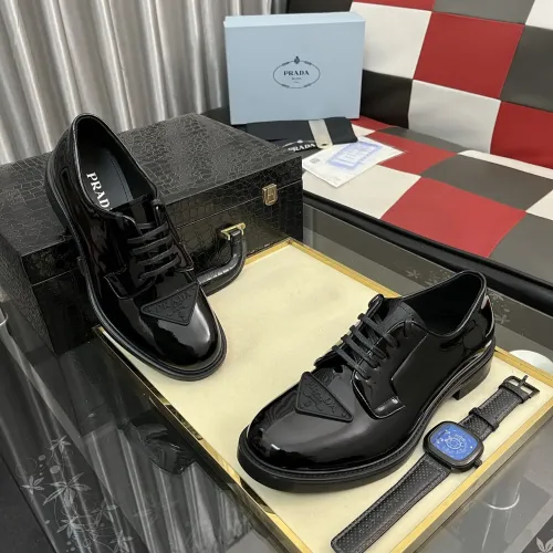 Cheap Prada Leather Shoes For Men #1392044 Replica Wholesale [$115.00 USD] [ITEM#1392044] on Replica Prada Leather Shoes