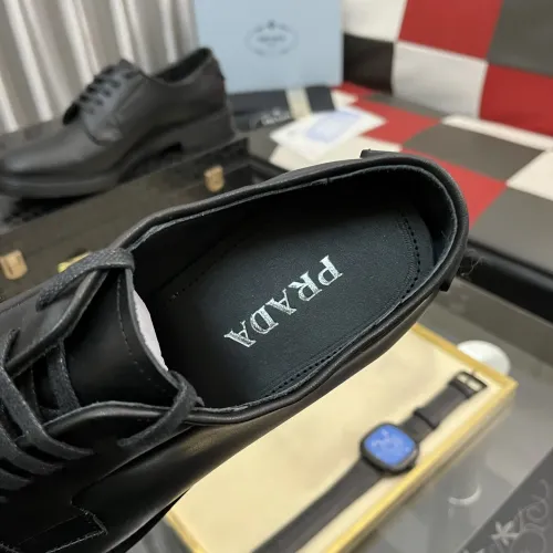 Cheap Prada Leather Shoes For Men #1392045 Replica Wholesale [$115.00 USD] [ITEM#1392045] on Replica Prada Leather Shoes
