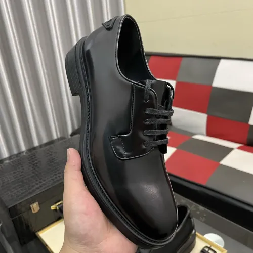 Cheap Prada Leather Shoes For Men #1392046 Replica Wholesale [$115.00 USD] [ITEM#1392046] on Replica Prada Leather Shoes