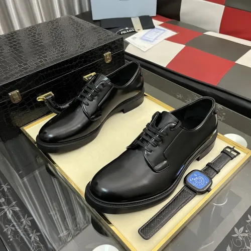 Cheap Prada Leather Shoes For Men #1392046 Replica Wholesale [$115.00 USD] [ITEM#1392046] on Replica Prada Leather Shoes