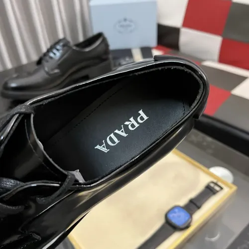 Cheap Prada Leather Shoes For Men #1392046 Replica Wholesale [$115.00 USD] [ITEM#1392046] on Replica Prada Leather Shoes