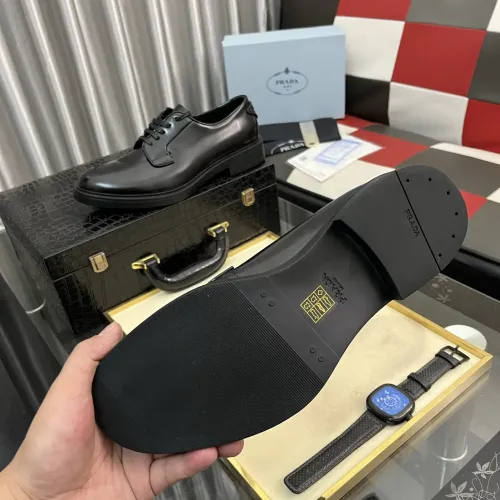 Cheap Prada Leather Shoes For Men #1392046 Replica Wholesale [$115.00 USD] [ITEM#1392046] on Replica Prada Leather Shoes