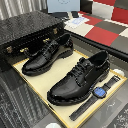 Cheap Prada Leather Shoes For Men #1392047 Replica Wholesale [$115.00 USD] [ITEM#1392047] on Replica Prada Leather Shoes