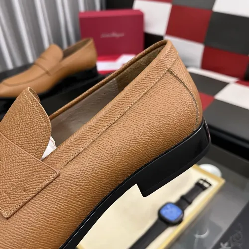 Cheap Salvatore Ferragamo Leather Shoes For Men #1392077 Replica Wholesale [$108.00 USD] [ITEM#1392077] on Replica Salvatore Ferragamo Leather Shoes