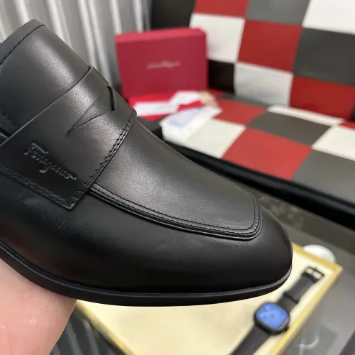 Cheap Salvatore Ferragamo Leather Shoes For Men #1392082 Replica Wholesale [$108.00 USD] [ITEM#1392082] on Replica Salvatore Ferragamo Leather Shoes