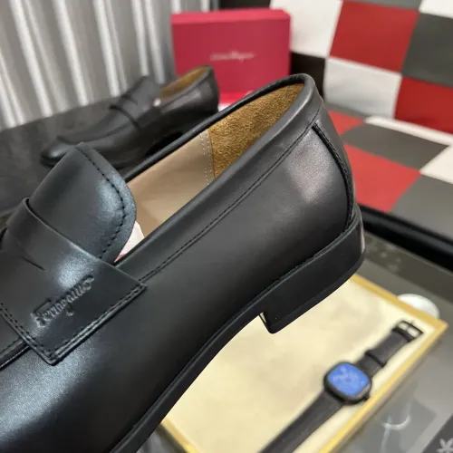 Cheap Salvatore Ferragamo Leather Shoes For Men #1392082 Replica Wholesale [$108.00 USD] [ITEM#1392082] on Replica Salvatore Ferragamo Leather Shoes