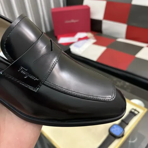 Cheap Salvatore Ferragamo Leather Shoes For Men #1392084 Replica Wholesale [$108.00 USD] [ITEM#1392084] on Replica Salvatore Ferragamo Leather Shoes